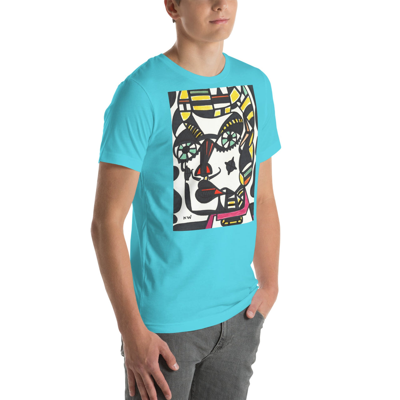 KW Gallery Wearable Art Tee 7 - Winter Sunshine Marketplace