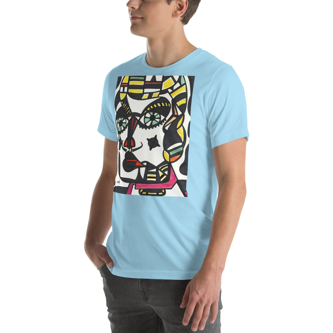 KW Gallery Wearable Art Tee 7 - Winter Sunshine Marketplace