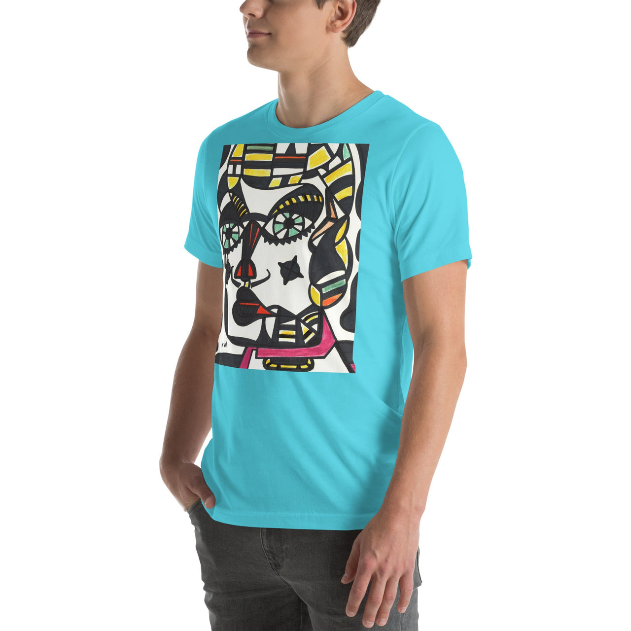 KW Gallery Wearable Art Tee 7 - Winter Sunshine Marketplace