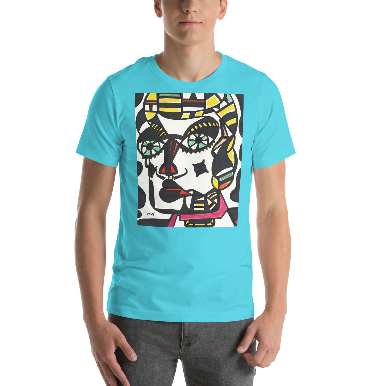 KW Gallery Wearable Art Tee 7 - Winter Sunshine Marketplace