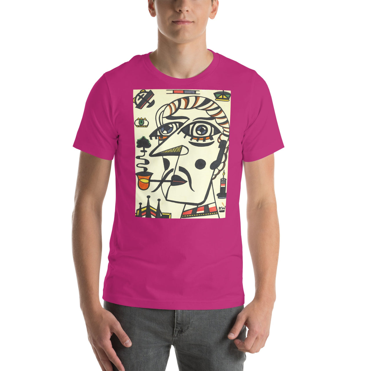 KW Gallery Wearable Art Tee 8 - Winter Sunshine Marketplace