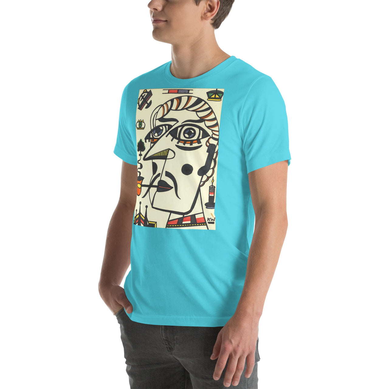 KW Gallery Wearable Art Tee 8 - Winter Sunshine Marketplace