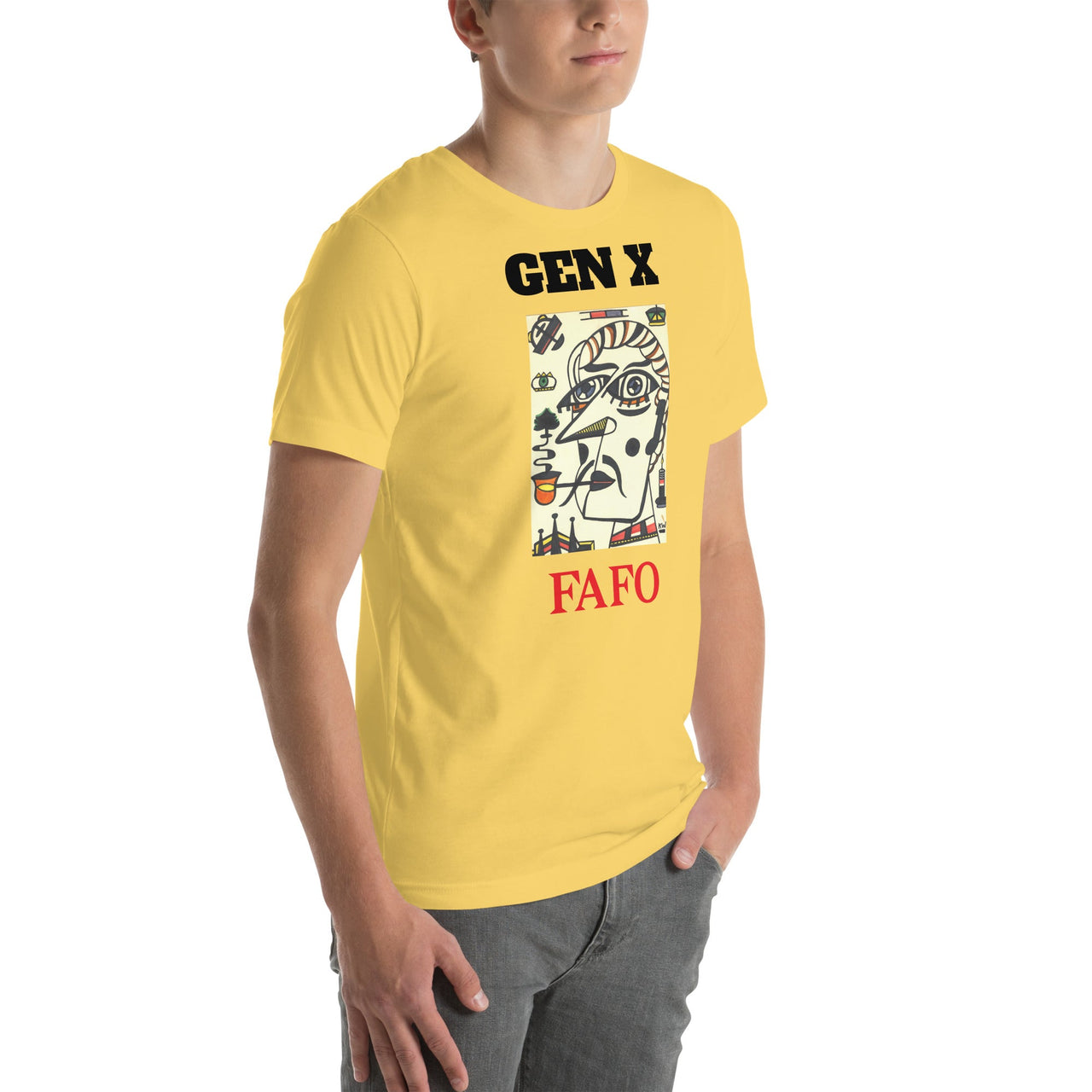 KW Gallery Wearable Art Tee 8 FAFO - Winter Sunshine Marketplace