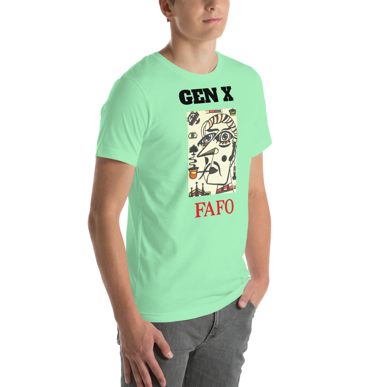 KW Gallery Wearable Art Tee 8 FAFO - Winter Sunshine Marketplace