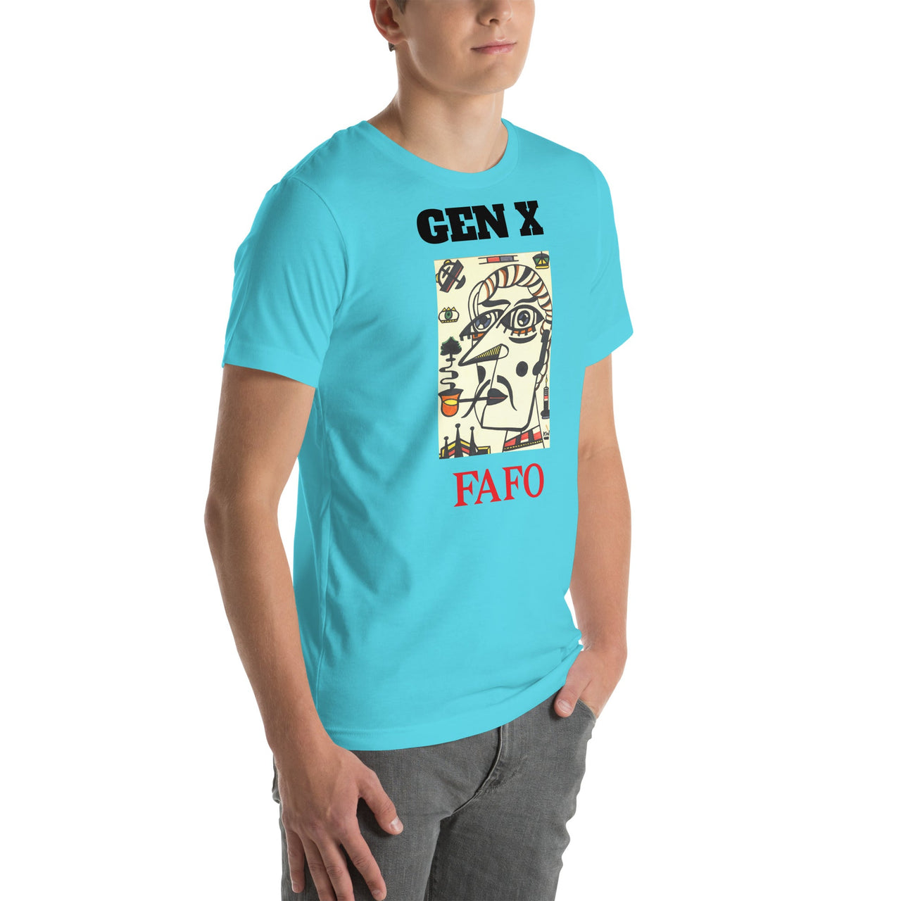 KW Gallery Wearable Art Tee 8 FAFO - Winter Sunshine Marketplace