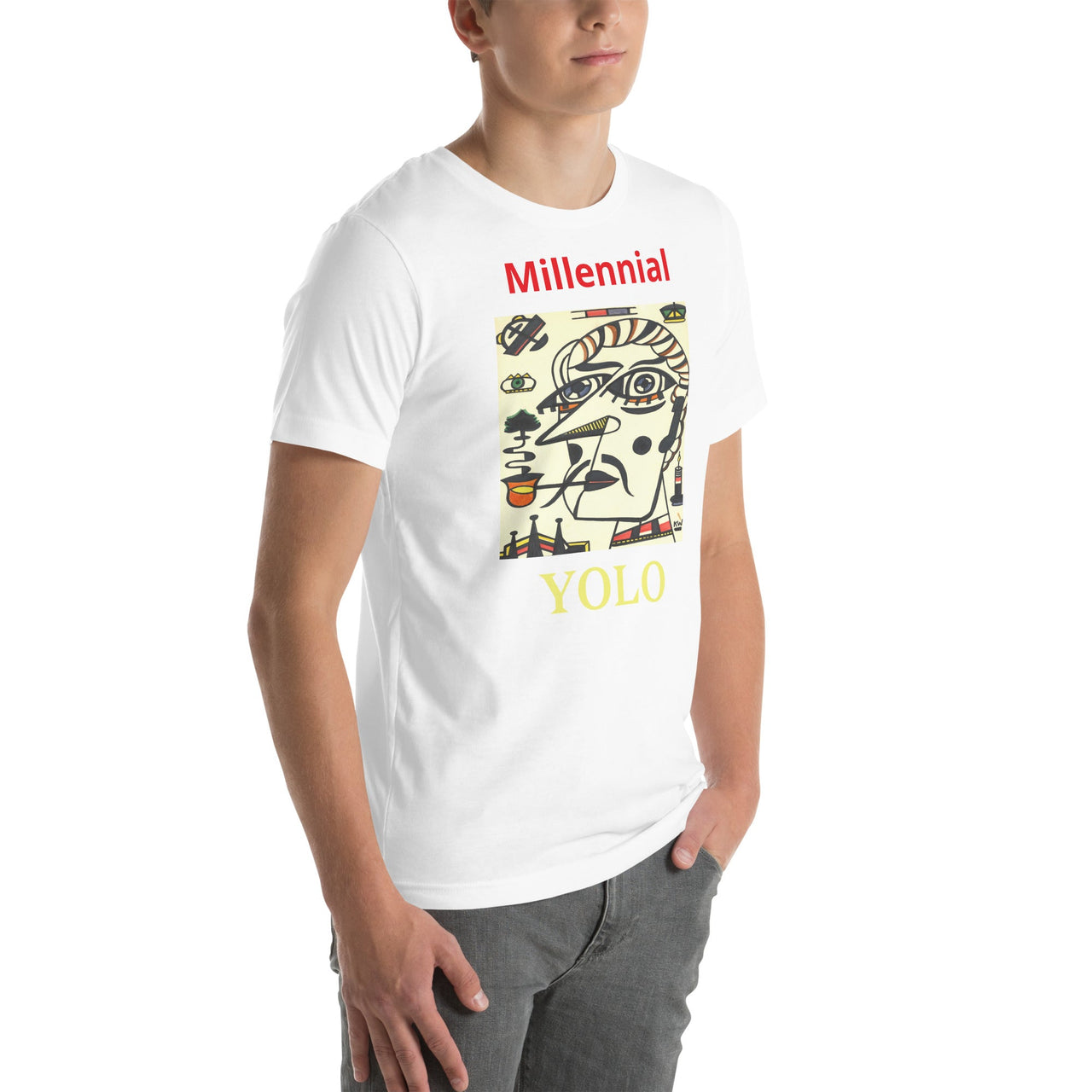 KW Gallery Wearable Art Tee 8 YOLO - Winter Sunshine Marketplace