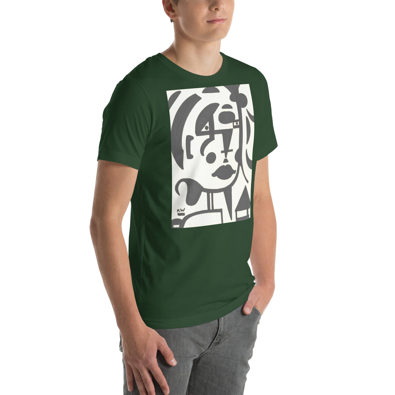 KW Gallery Wearable Art Tee 9 - Winter Sunshine Marketplace