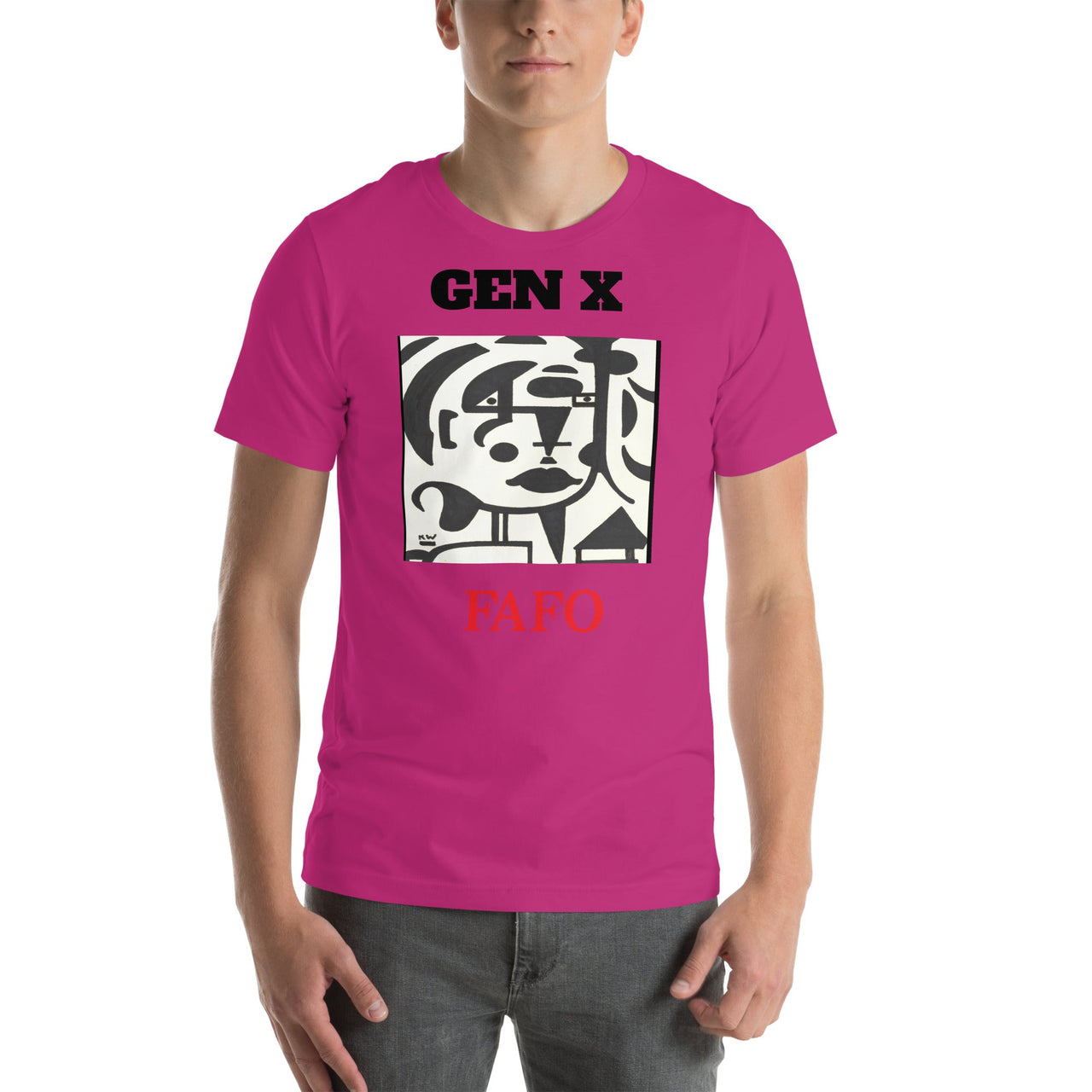 KW Gallery Wearable Art Tee 9 FAFO - Winter Sunshine Marketplace