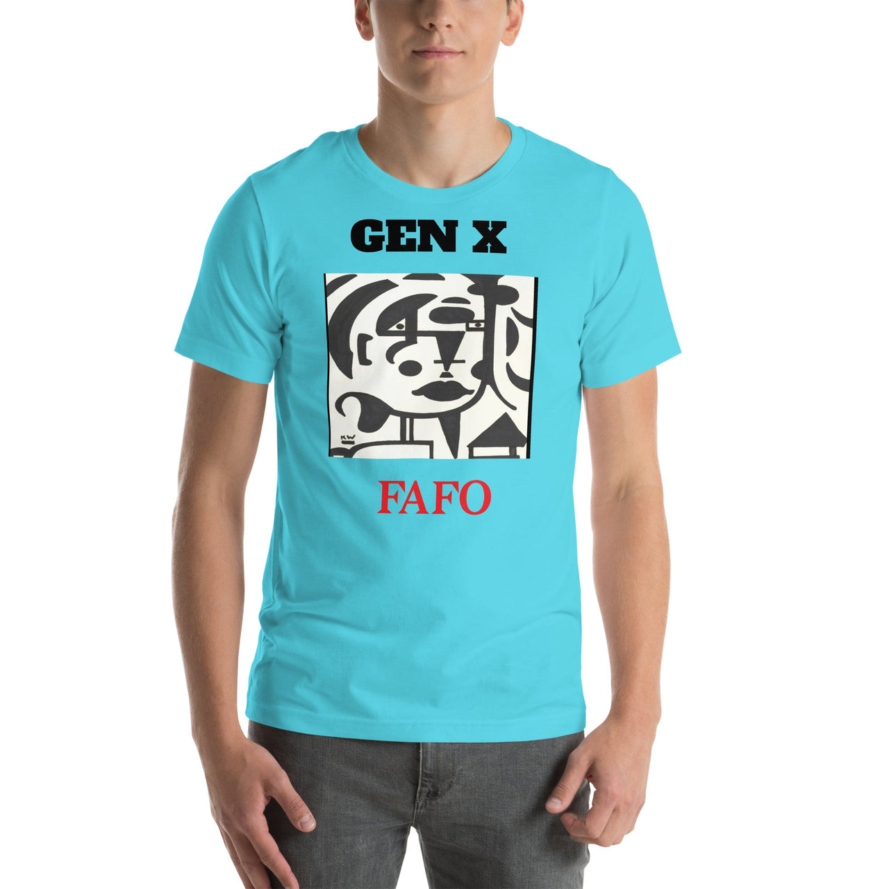 KW Gallery Wearable Art Tee 9 FAFO - Winter Sunshine Marketplace