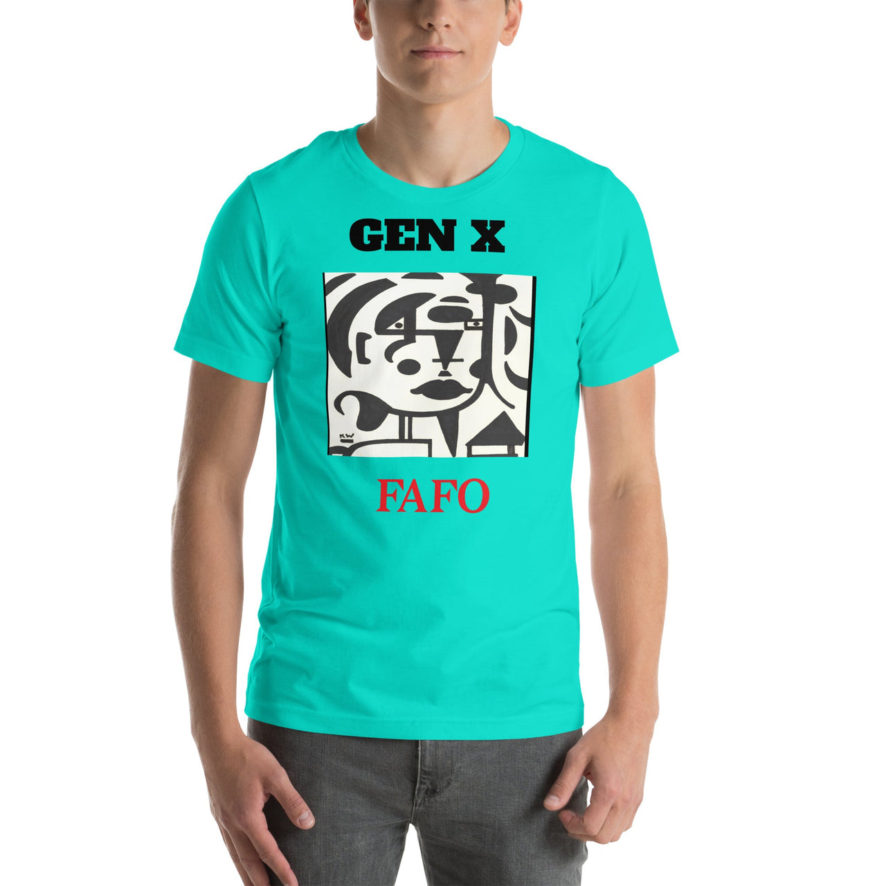 KW Gallery Wearable Art Tee 9 FAFO - Winter Sunshine Marketplace