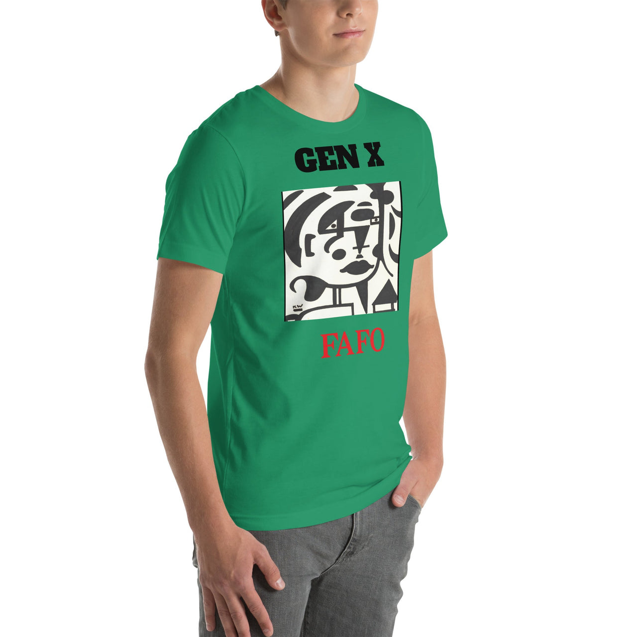 KW Gallery Wearable Art Tee 9 FAFO - Winter Sunshine Marketplace