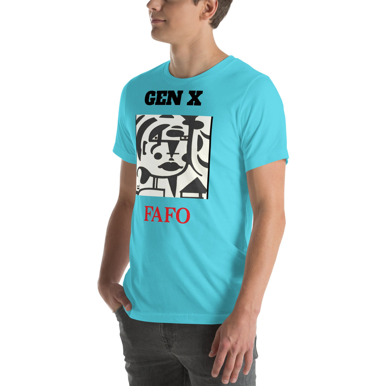 KW Gallery Wearable Art Tee 9 FAFO - Winter Sunshine Marketplace