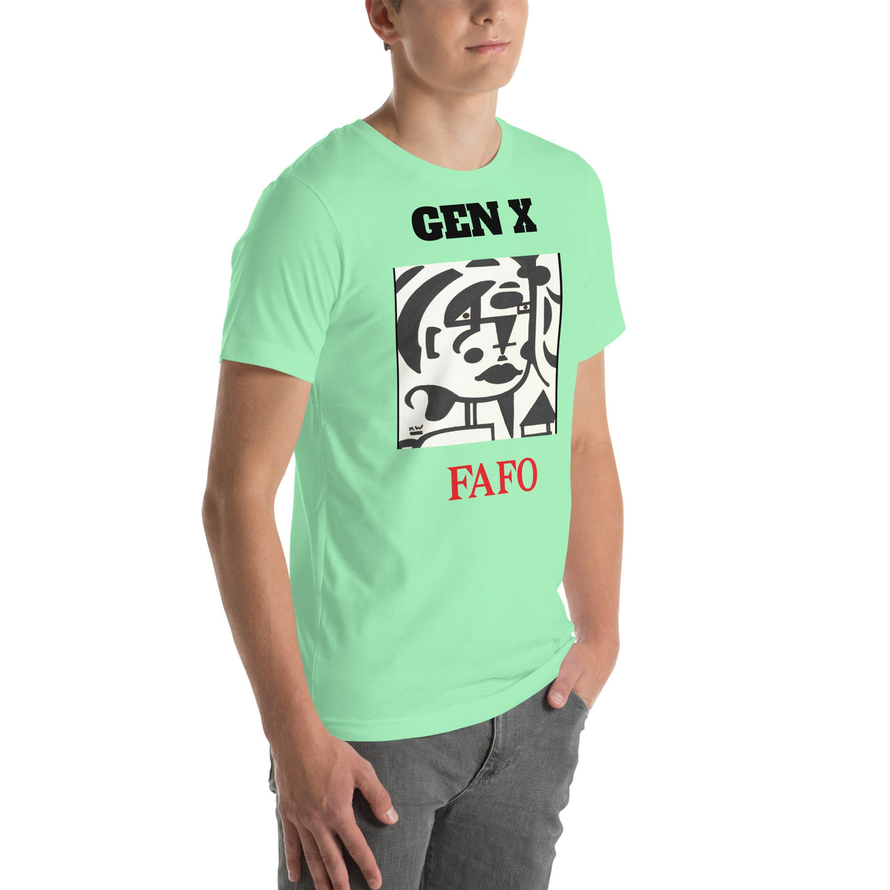 KW Gallery Wearable Art Tee 9 FAFO - Winter Sunshine Marketplace