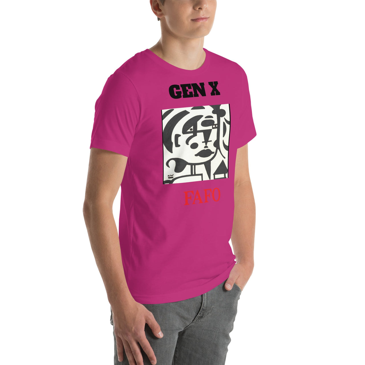 KW Gallery Wearable Art Tee 9 FAFO - Winter Sunshine Marketplace