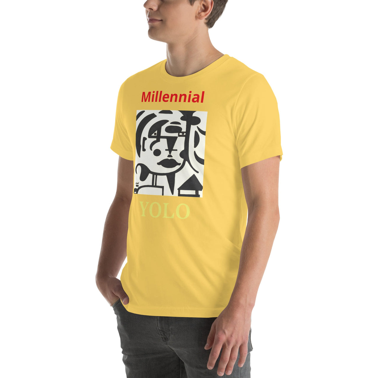 KW Gallery Wearable Art Tee 9 YOLO - Winter Sunshine Marketplace