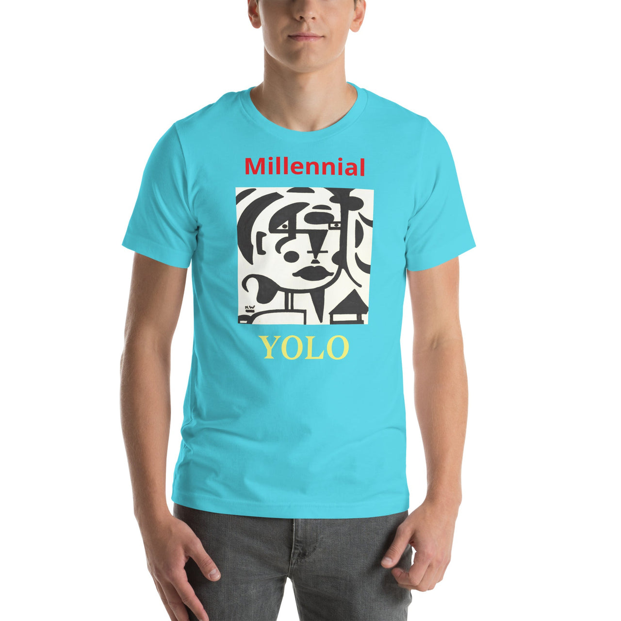 KW Gallery Wearable Art Tee 9 YOLO - Winter Sunshine Marketplace