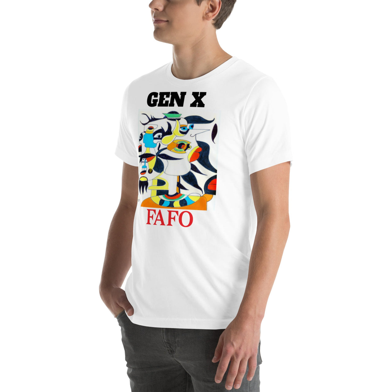 KW Gallery Wearable Art Tee Limited Edition FAFO - Winter Sunshine Marketplace