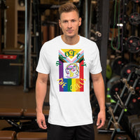 KW Gallery Wearable Art Tee 🏳️‍🌈 “Protect the Dolls” Pride Edition Tee B - Winter Sunshine Marketplace