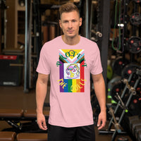 KW Gallery Wearable Art Tee 🏳️‍🌈 “Protect the Dolls” Pride Edition Tee B - Winter Sunshine Marketplace