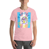 KW Gallery Wearable Art Tee 🏳️‍🌈 “Protect the Dolls” Pride Edition Tee C - Winter Sunshine Marketplace