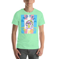 KW Gallery Wearable Art Tee 🏳️‍🌈 “Protect the Dolls” Pride Edition Tee C - Winter Sunshine Marketplace
