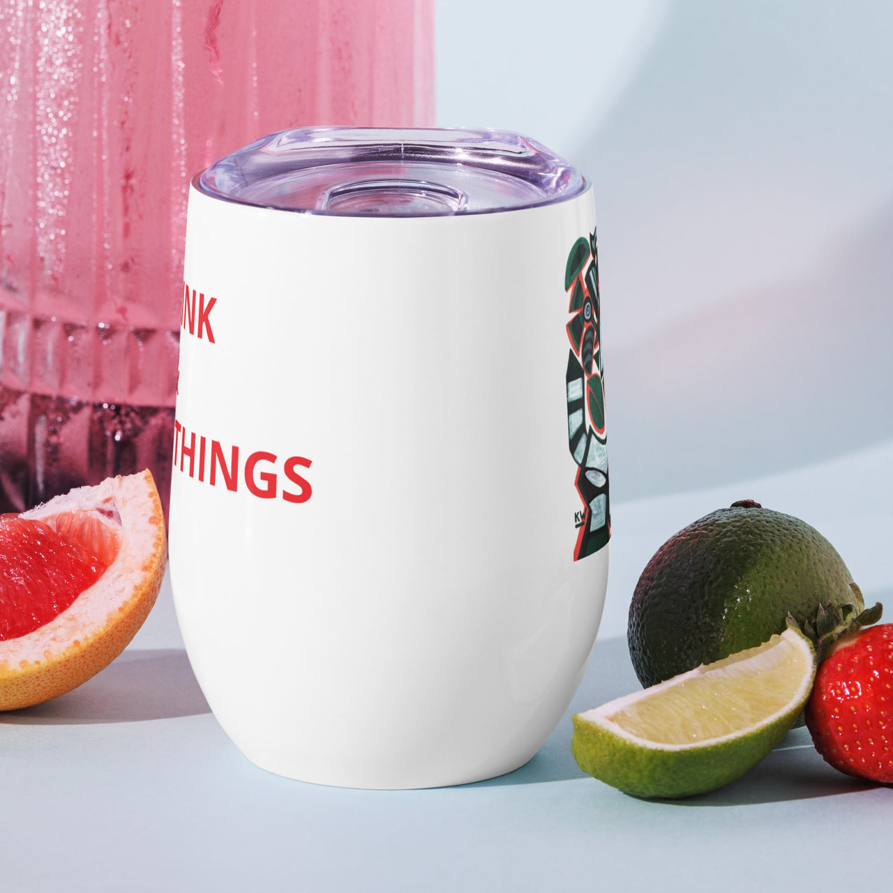 KW Gallery Wit & Wine Tumbler 1 - Winter Sunshine Marketplace