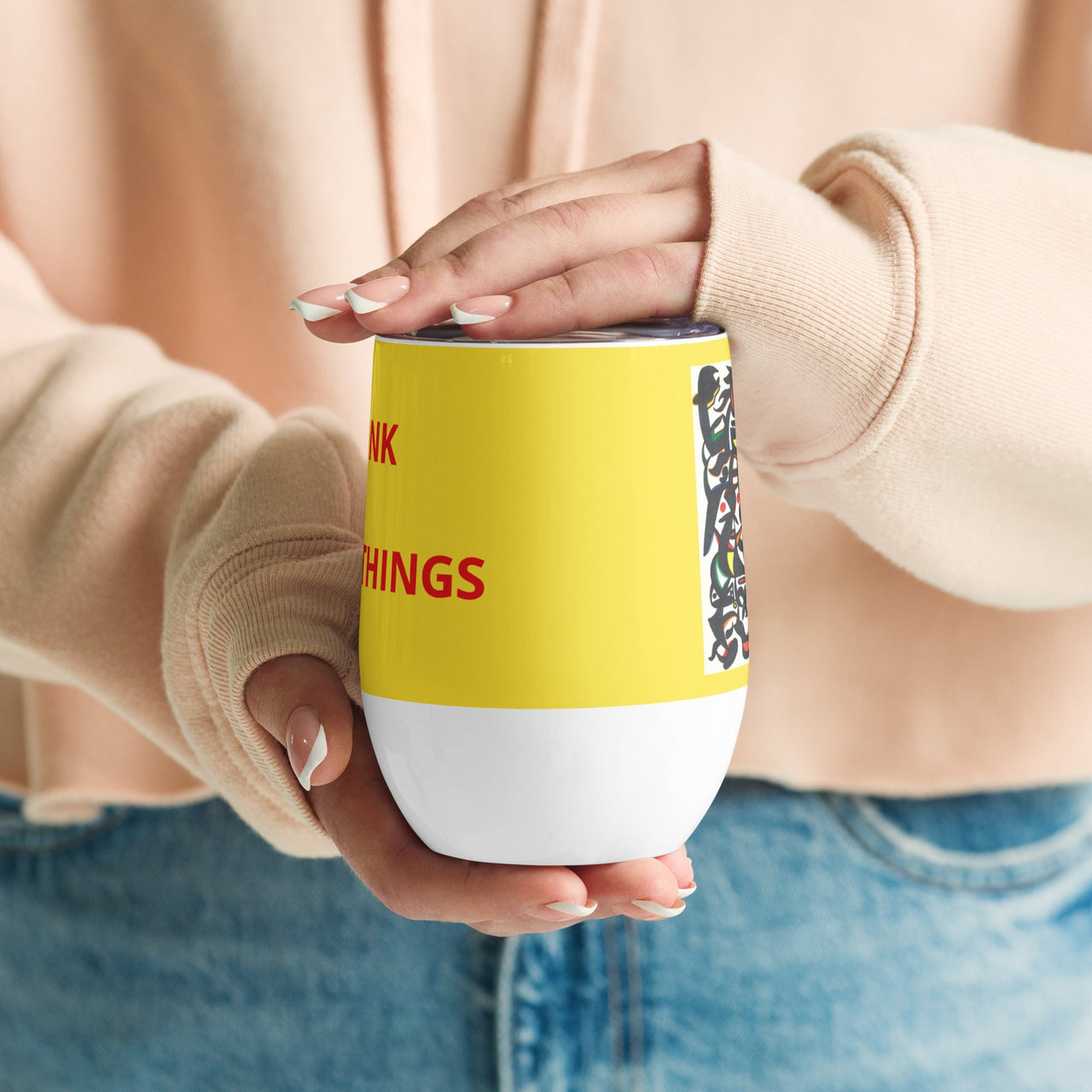 KW Gallery Wit & Wine Tumbler 10 - Winter Sunshine Marketplace