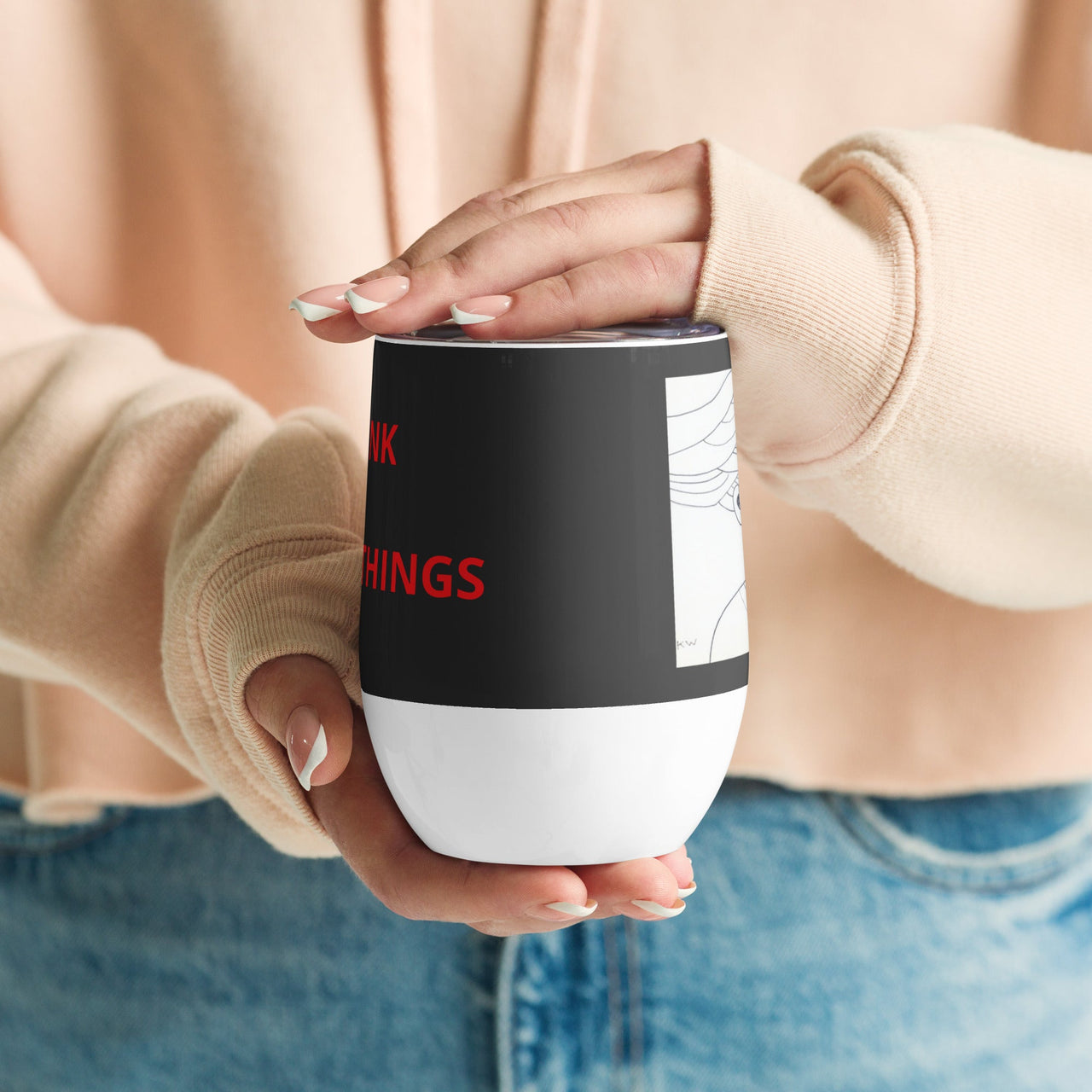 KW Gallery Wit & Wine Tumbler 12 - Winter Sunshine Marketplace