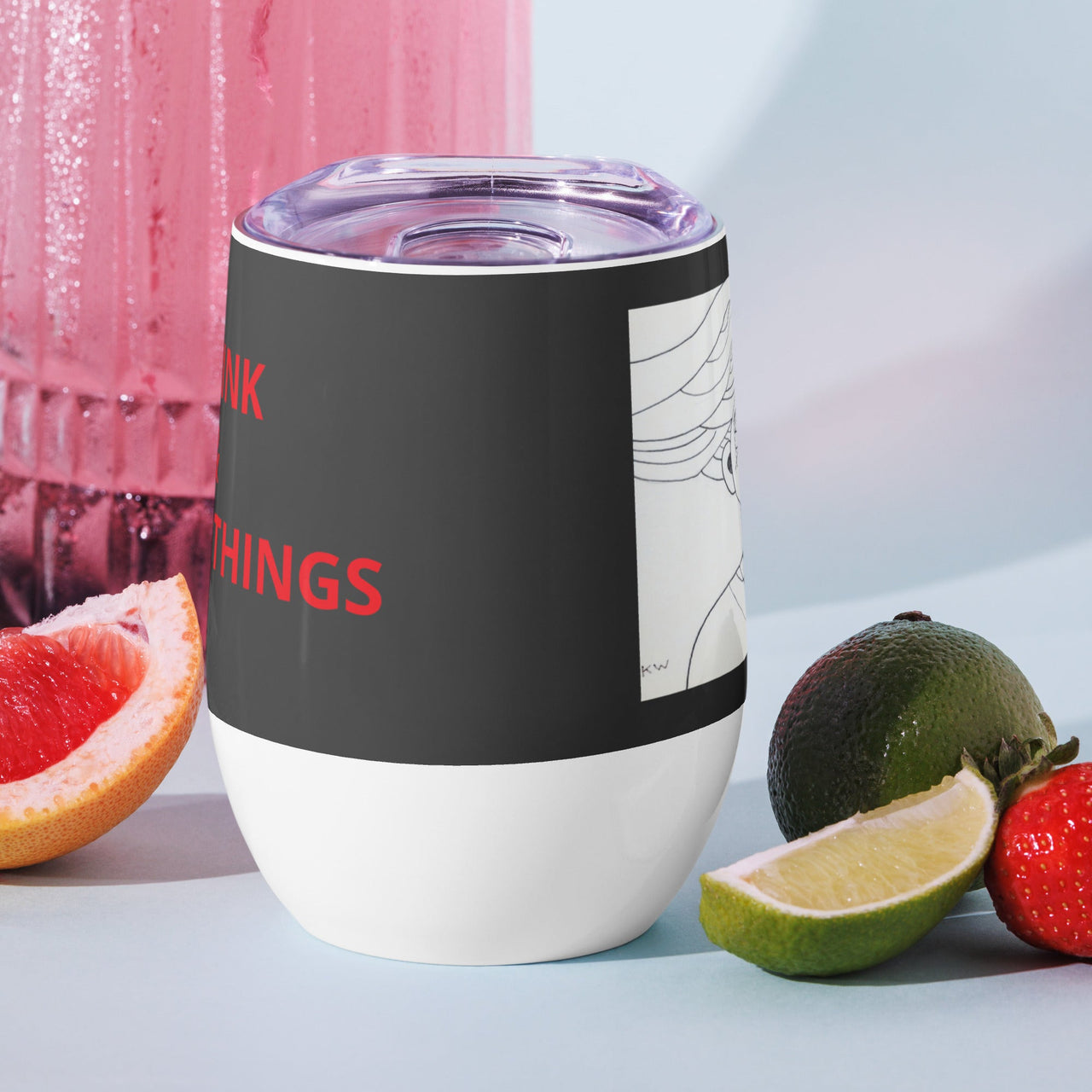 KW Gallery Wit & Wine Tumbler 12 - Winter Sunshine Marketplace