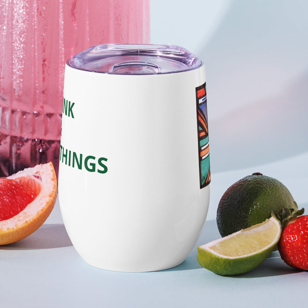 KW Gallery Wit & Wine Tumbler 22 - Winter Sunshine Marketplace