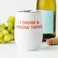 KW Gallery Wit & Wine Tumbler 28 - Winter Sunshine Marketplace