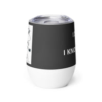 KW Gallery Wit & Wine Tumbler 3 - Winter Sunshine Marketplace
