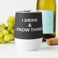 KW Gallery Wit & Wine Tumbler 3 - Winter Sunshine Marketplace