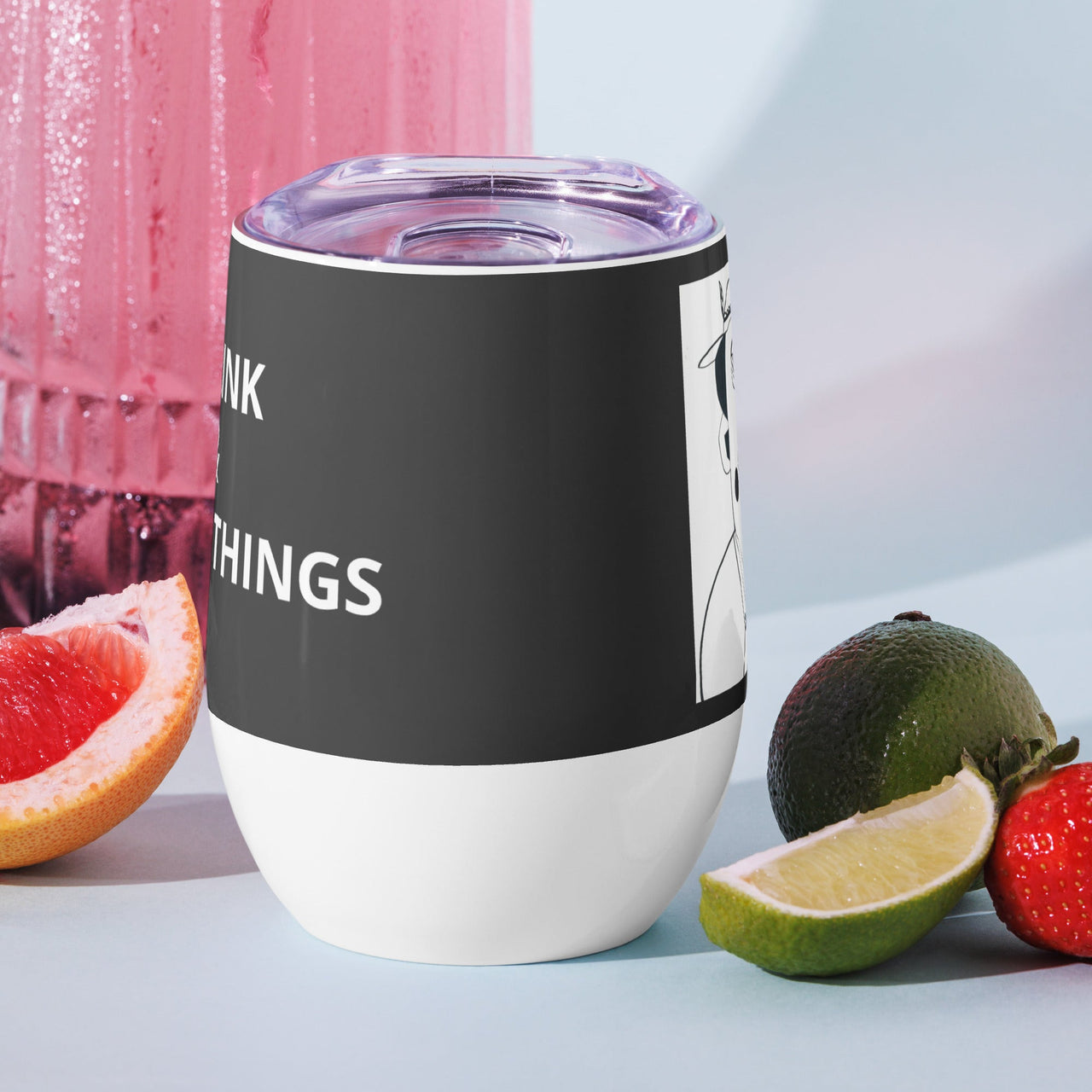 KW Gallery Wit & Wine Tumbler 3 - Winter Sunshine Marketplace