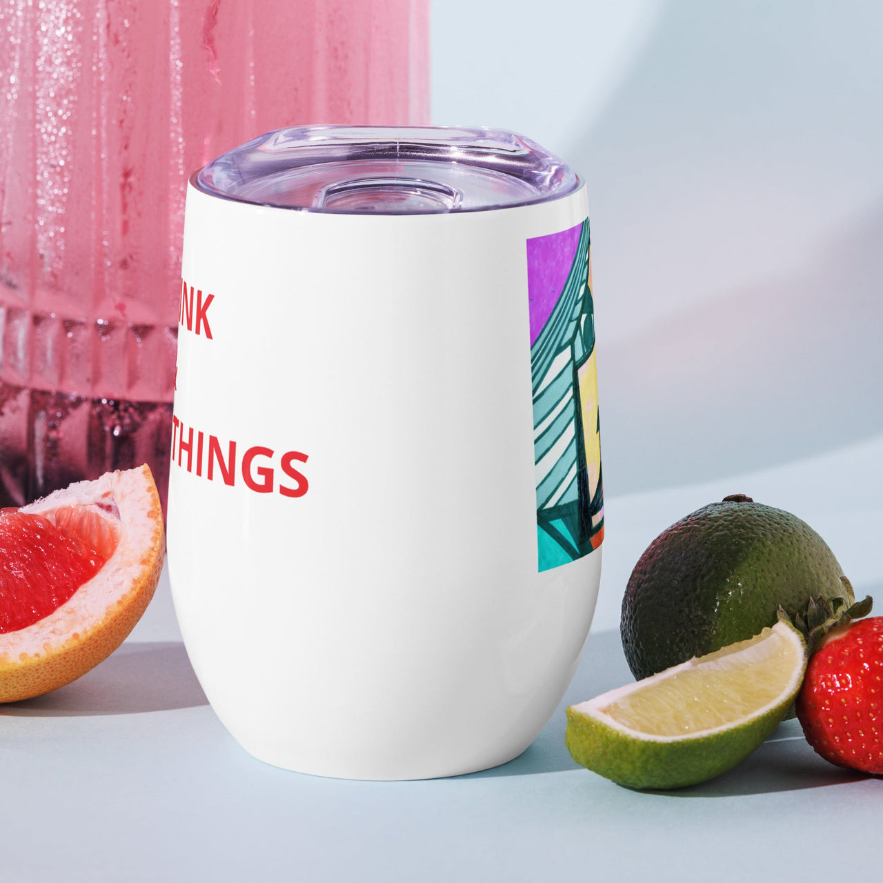 KW Gallery Wit & Wine Tumbler 34 - Winter Sunshine Marketplace