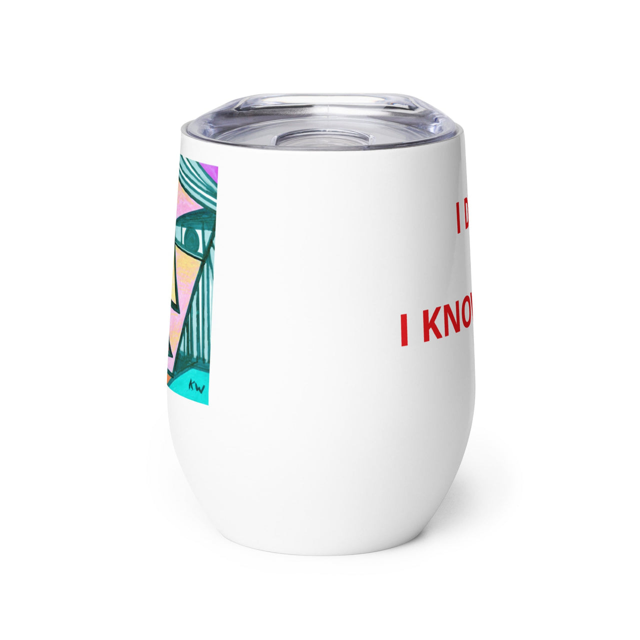 KW Gallery Wit & Wine Tumbler 34 - Winter Sunshine Marketplace