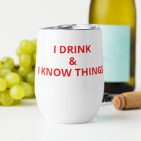KW Gallery Wit & Wine Tumbler 35 - Winter Sunshine Marketplace