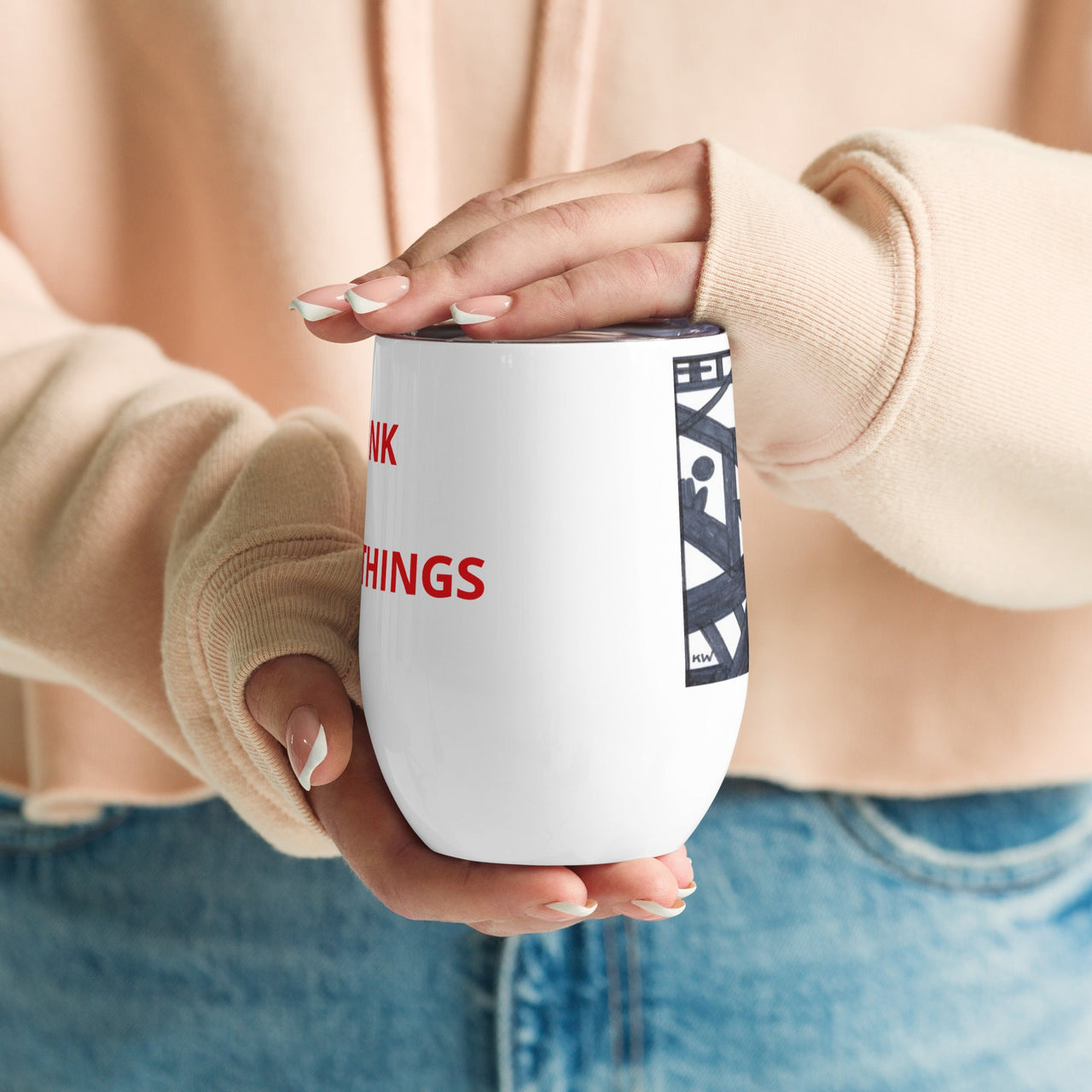 KW Gallery Wit & Wine Tumbler 35 - Winter Sunshine Marketplace