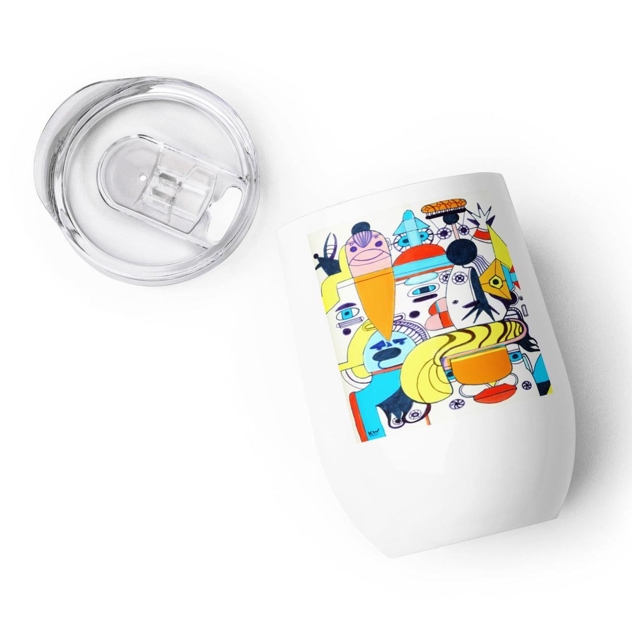 KW Gallery Wit & Wine Tumbler 37 - Winter Sunshine Marketplace