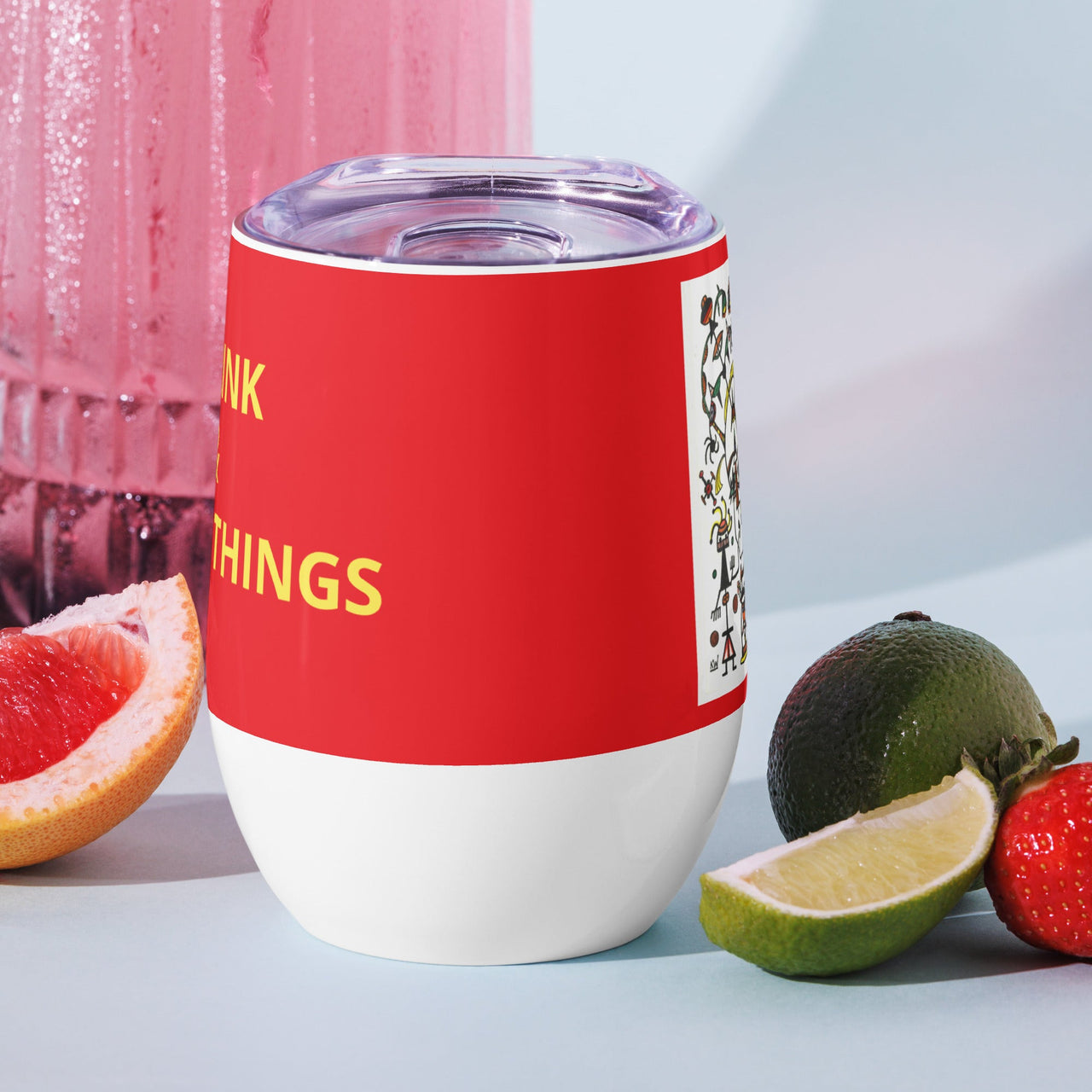 KW Gallery Wit & Wine Tumbler 4 - Winter Sunshine Marketplace