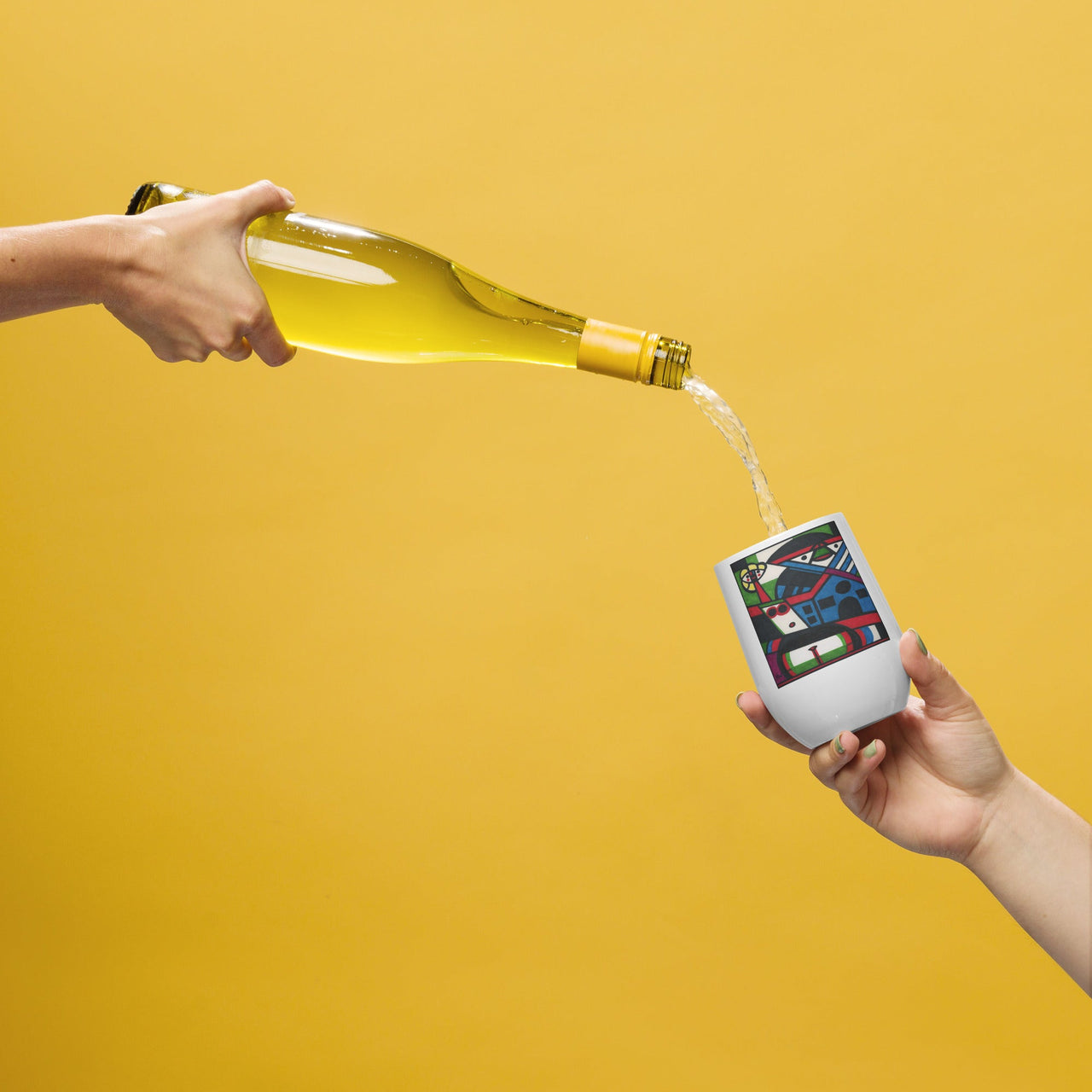 KW Gallery Wit & Wine Tumbler 44 - Winter Sunshine Marketplace