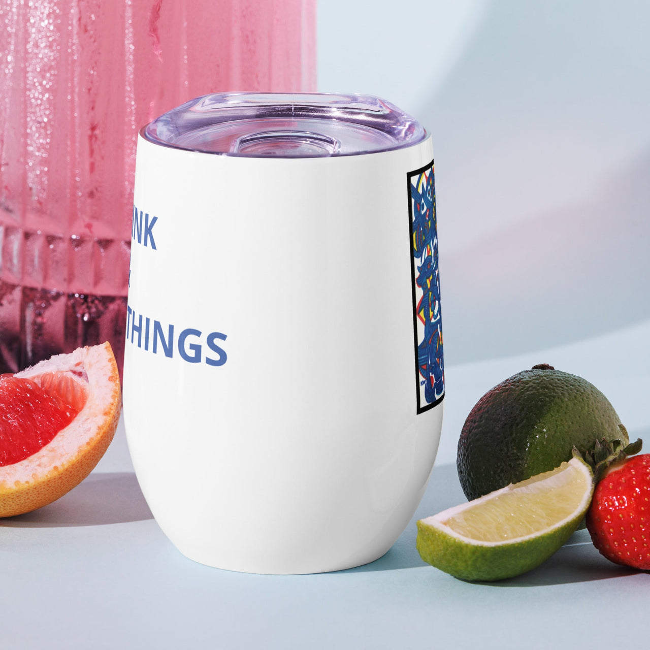 KW Gallery Wit & Wine Tumbler 5 - Winter Sunshine Marketplace