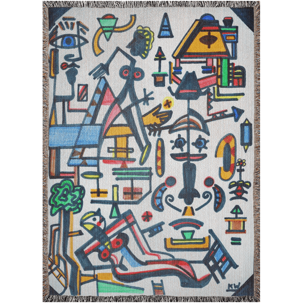 KW Gallery Woven Whispers Blanket KW 26 - Winter Sunshine Marketplace