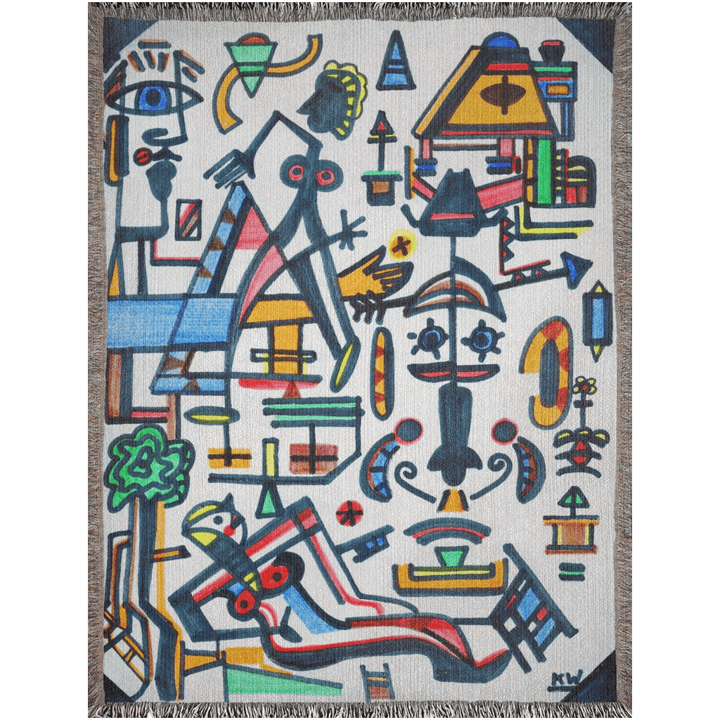 KW Gallery Woven Whispers Blanket KW 26 - Winter Sunshine Marketplace