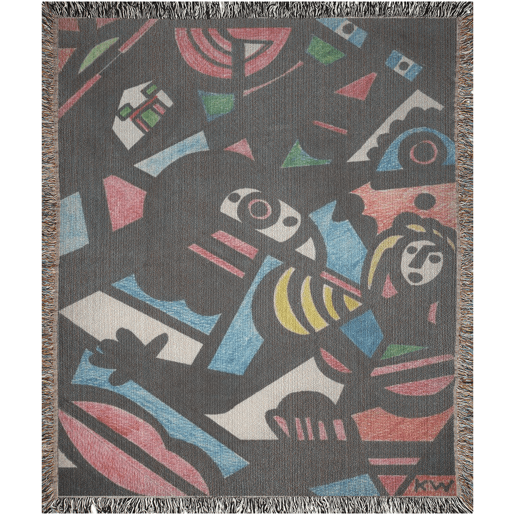 KW Gallery Woven Whispers Blanket KW 32 - Winter Sunshine Marketplace