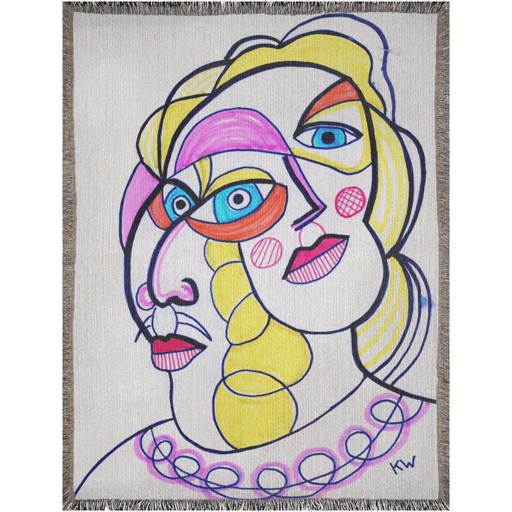 KW Gallery Woven Whispers Blanket KW 33 - Winter Sunshine Marketplace