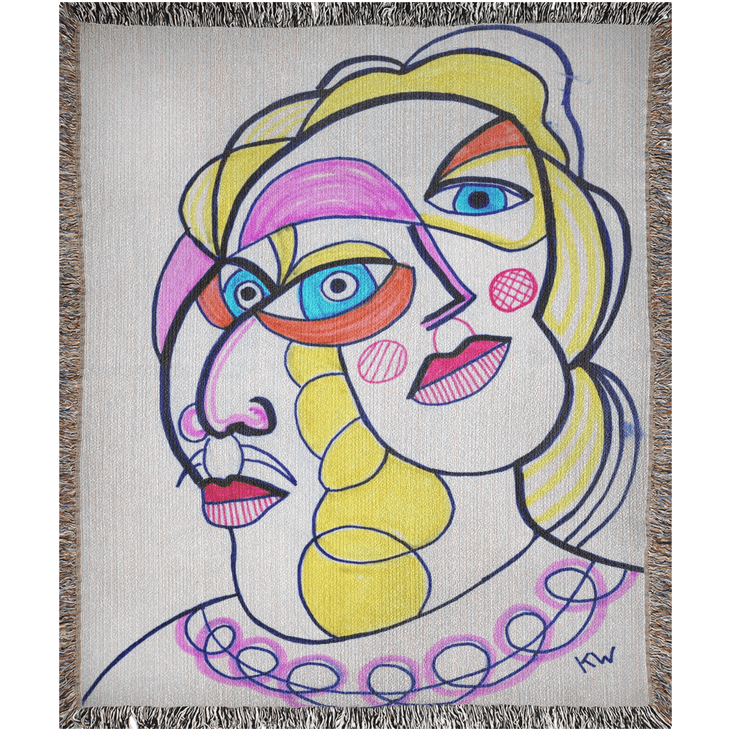 KW Gallery Woven Whispers Blanket KW 33 - Winter Sunshine Marketplace