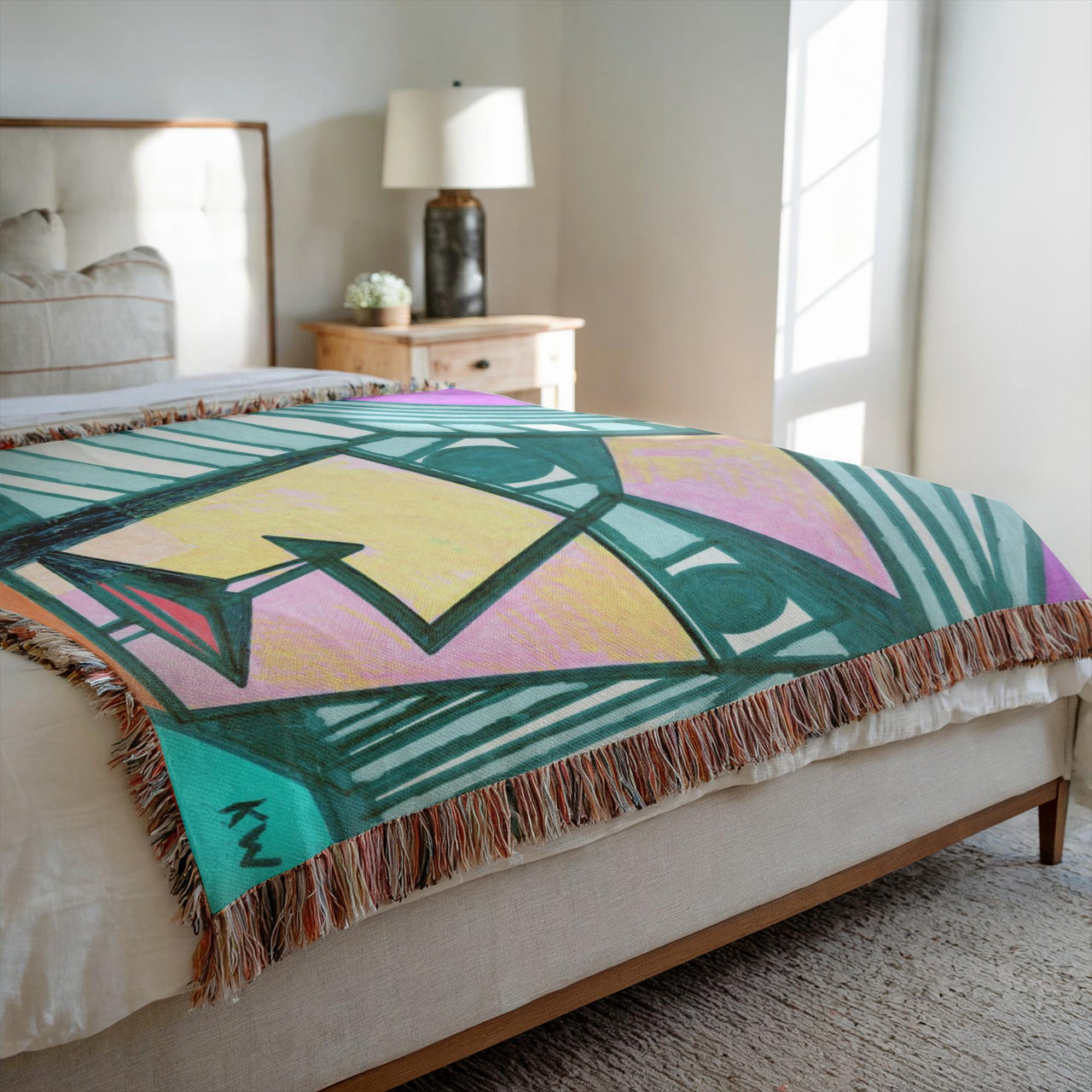 KW Gallery Woven Whispers Blanket KW 34 - Winter Sunshine Marketplace