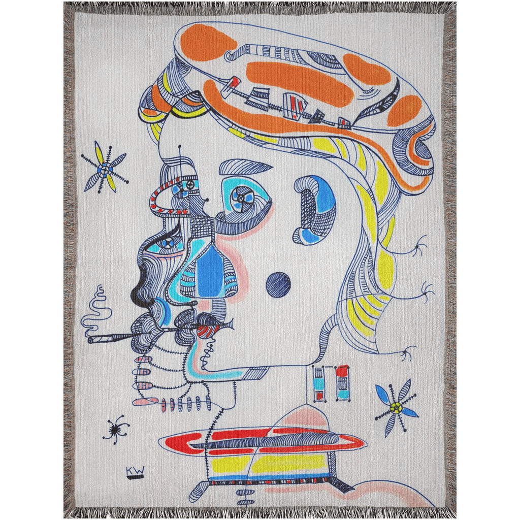 KW Gallery Woven Whispers Blanket KW 36 - Winter Sunshine Marketplace