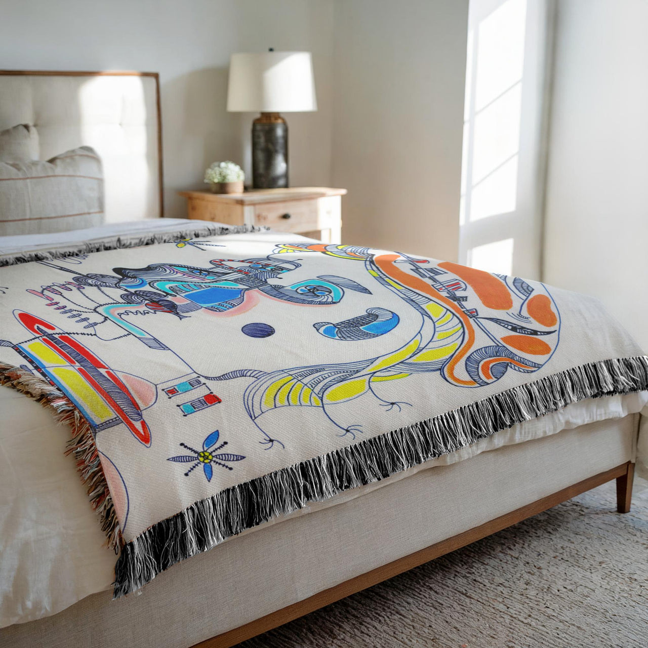 KW Gallery Woven Whispers Blanket KW 36 - Winter Sunshine Marketplace